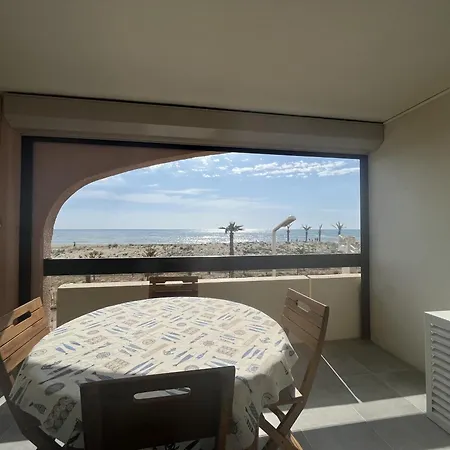 Apartment Le Barcares: T2 Moderne Climatise, Au Bord De Mer, 4 Pers, Parking Securise - Fr-1-799-4 *