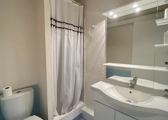 Le Barcares: T2 Moderne Climatise, Au Bord De Mer, 4 Pers, Parking Securise - Fr-1-799-4 아파트